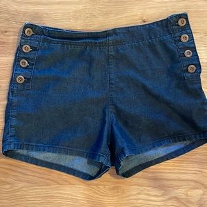 Pins & Needles daisy duke sailor shorts